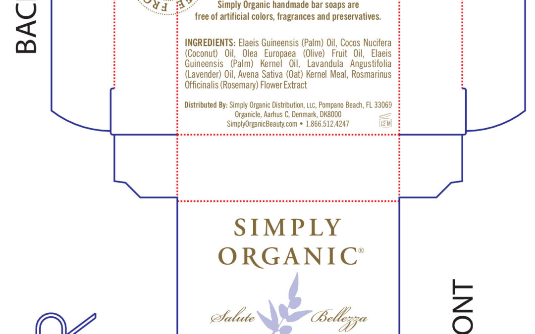Simply Organic – Packaging, Body Bar