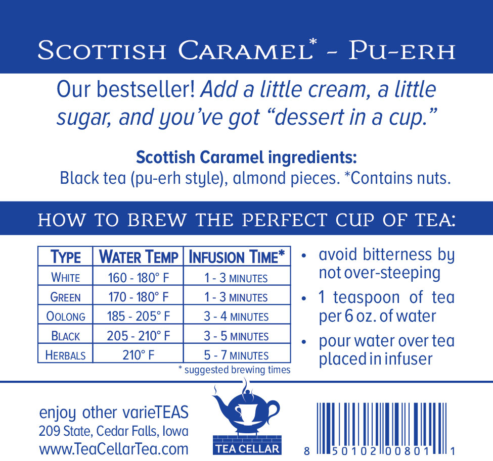 Tea Cellar – Packaging