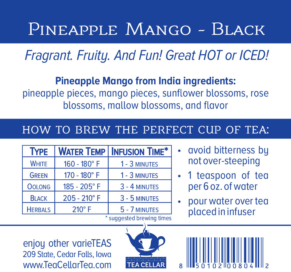 Tea Cellar – Packaging