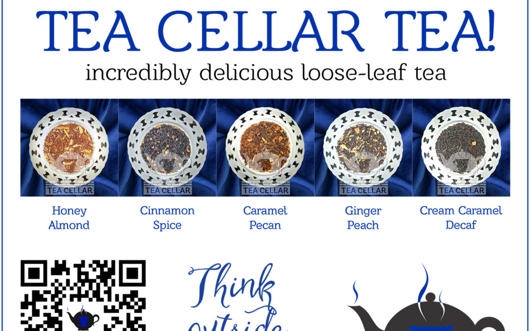 Tea Cellar – Point of Purchase Sign