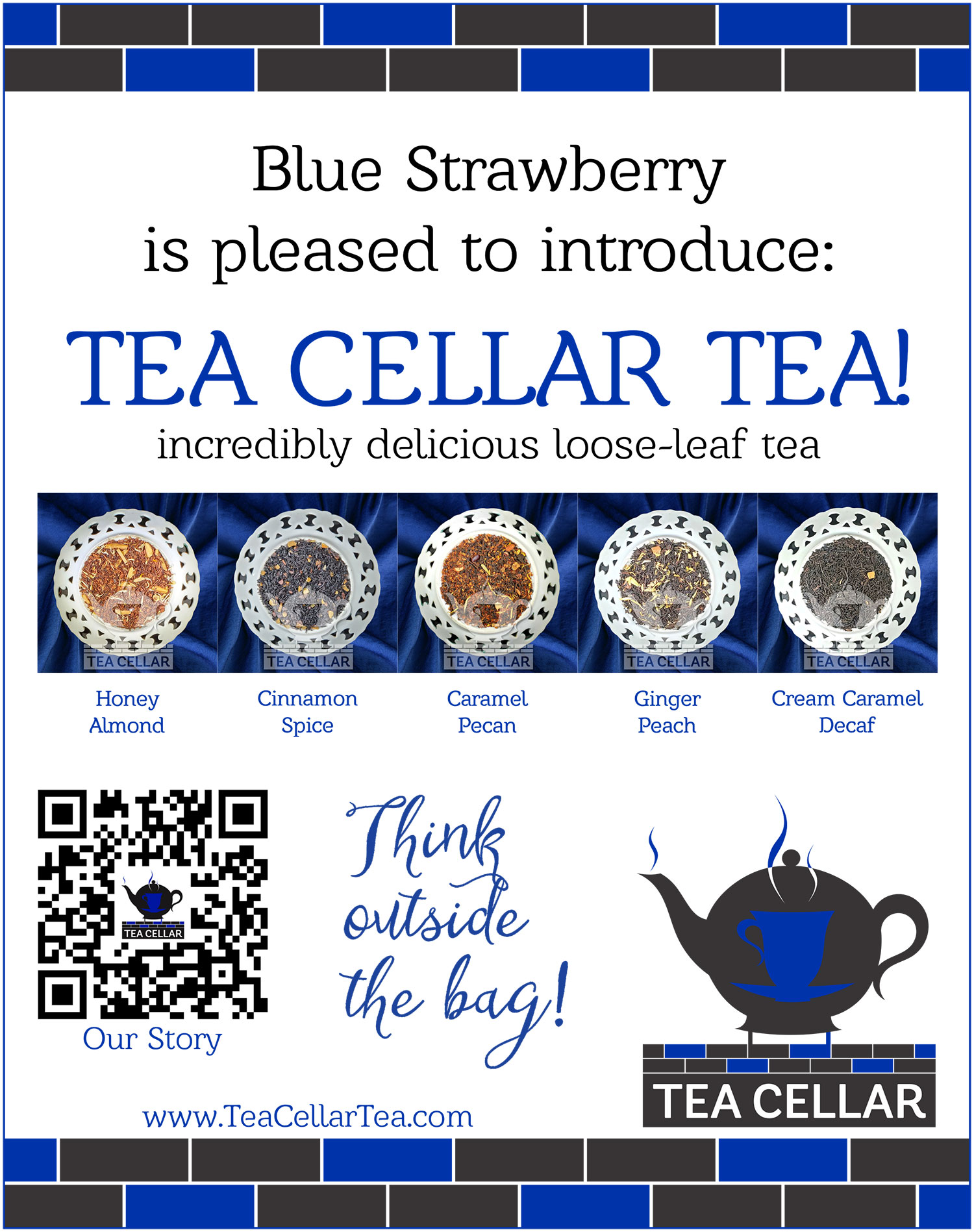 Tea Cellar – Point of Purchase Sign