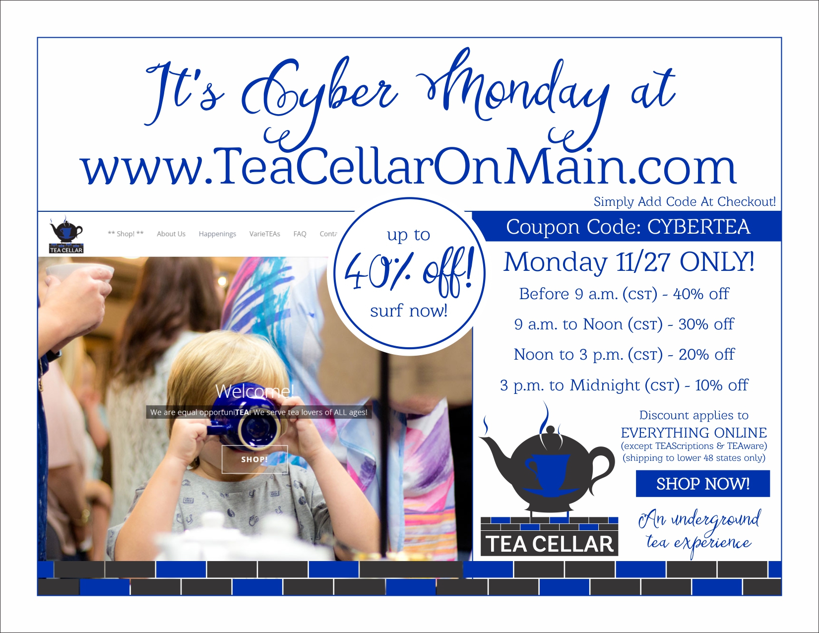 Tea Cellar – Social Media Post