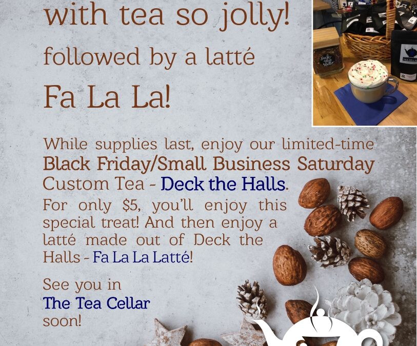 Tea Cellar – Point of Purchase Sign