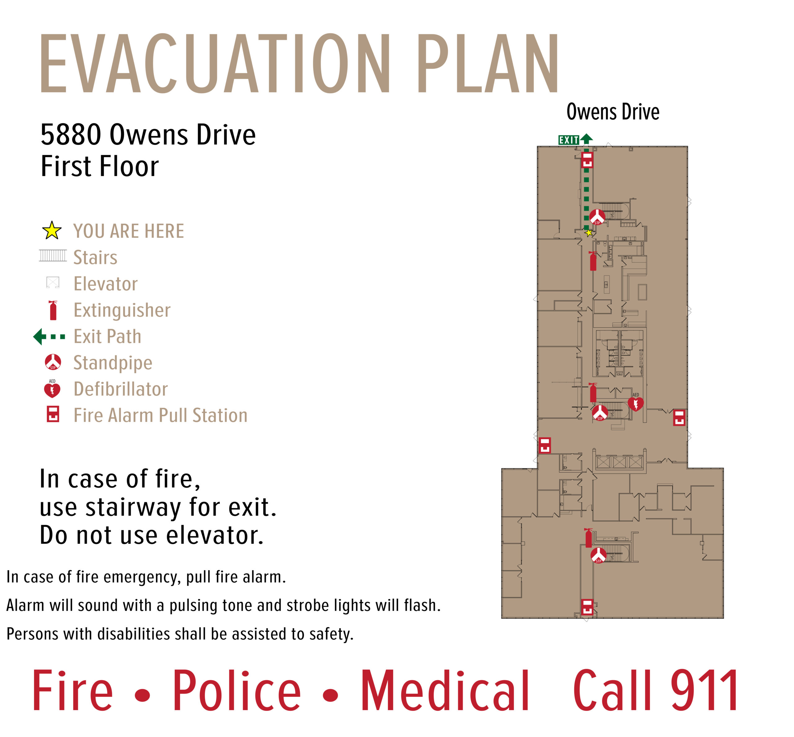 ARC Document Solutions – Evacuation Plan