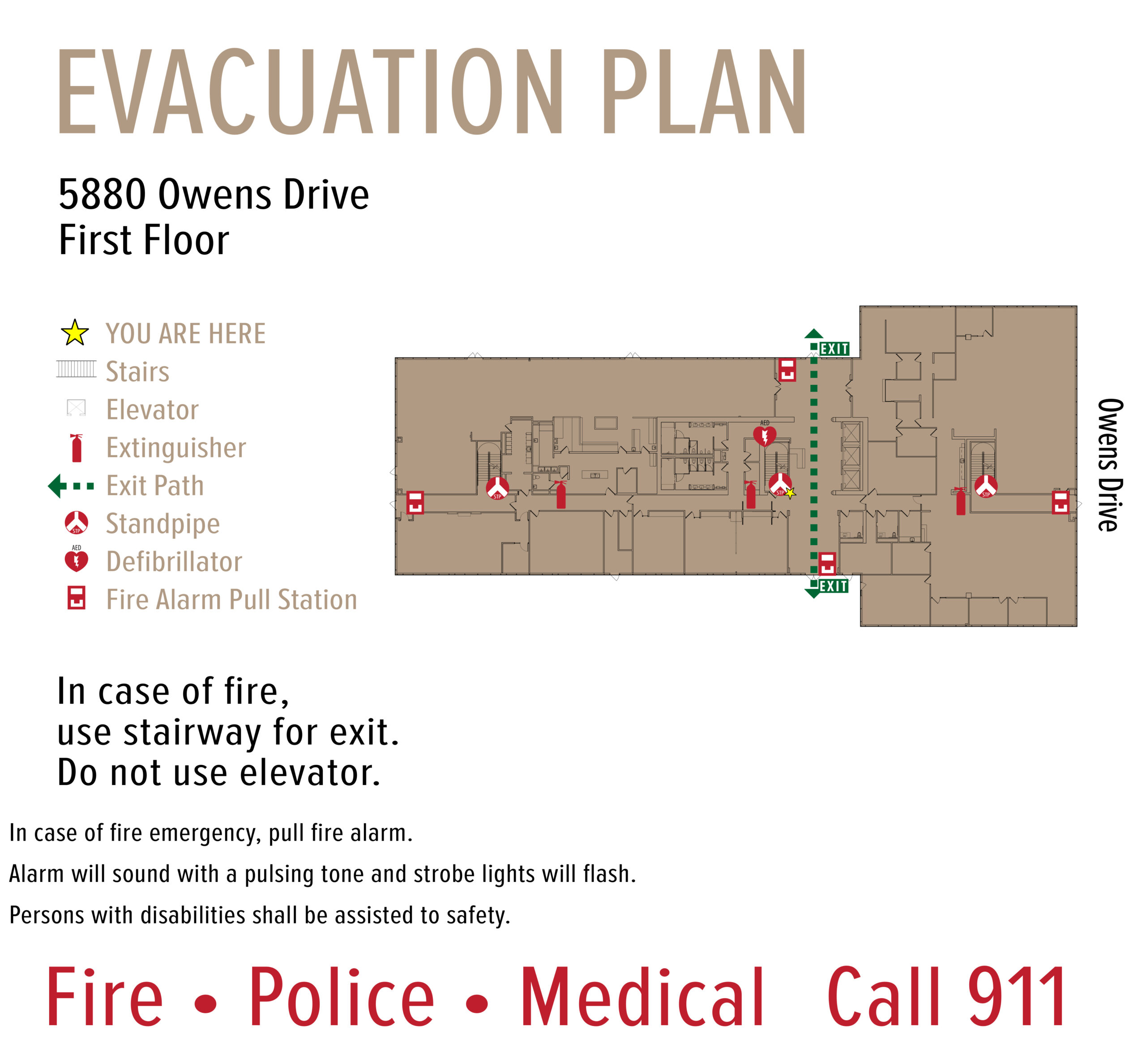 ARC Document Solutions – Evacuation Plan