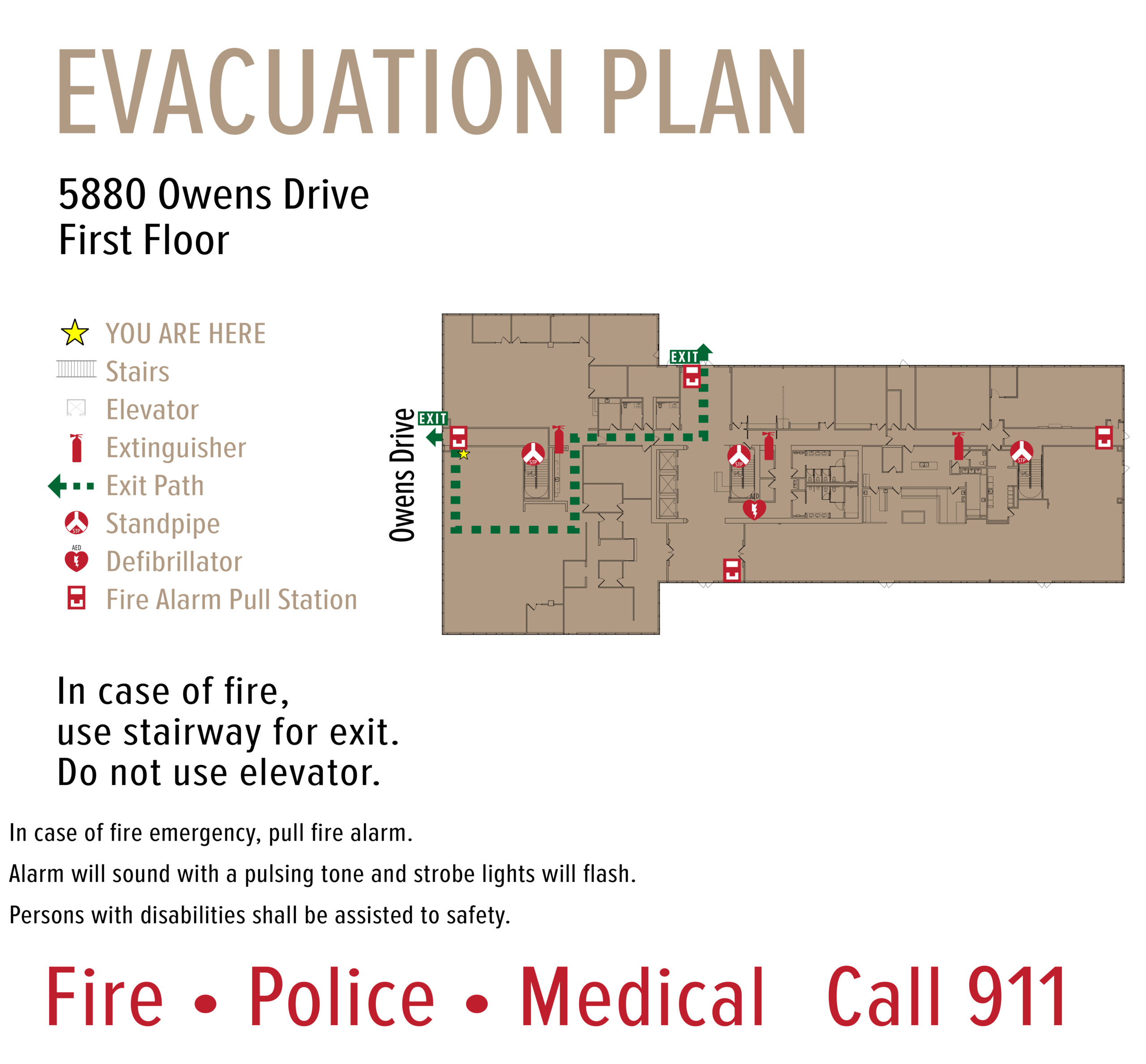 ARC Document Solutions – Evacuation Plan