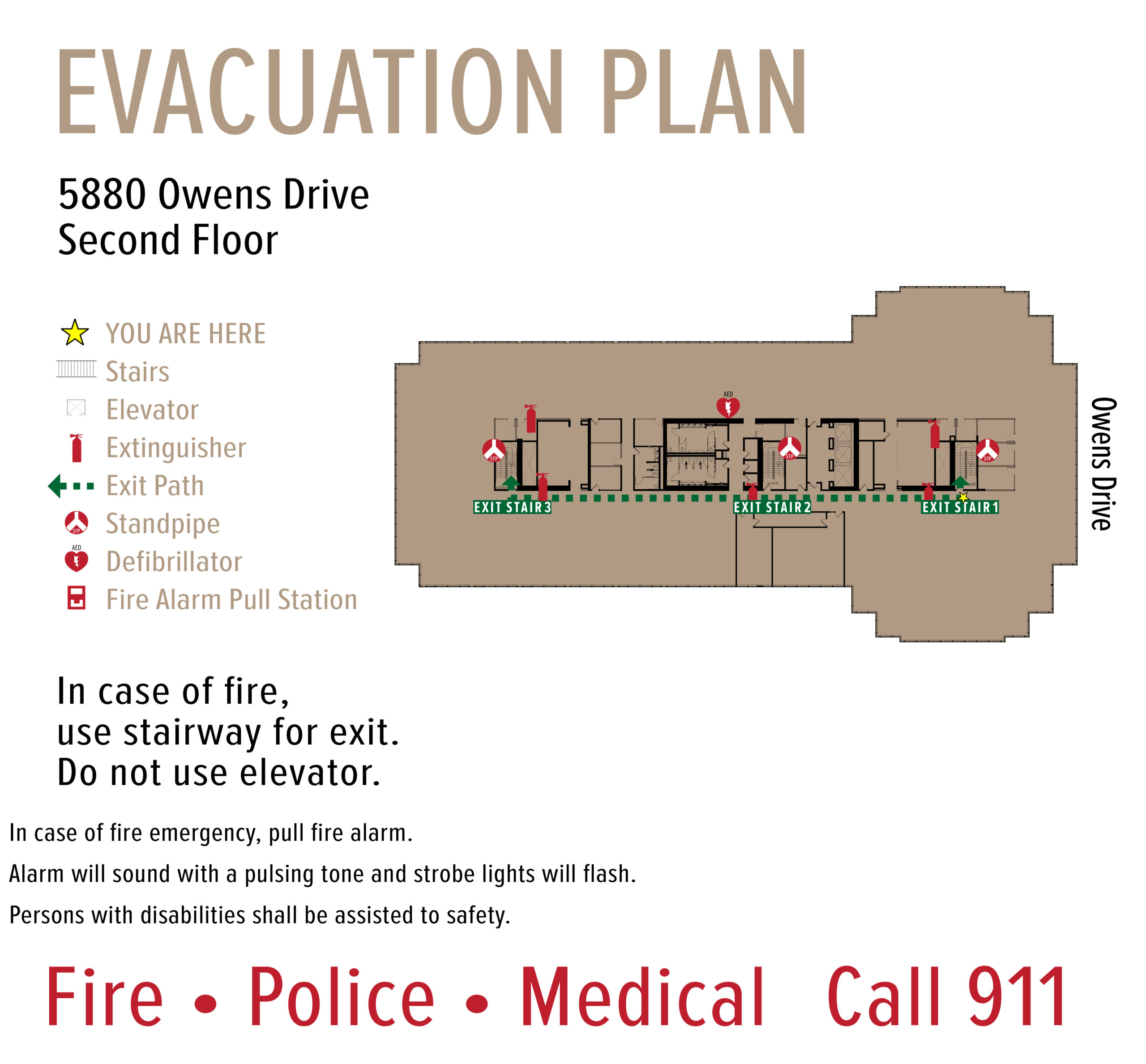 ARC Document Solutions – Evacuation Plan