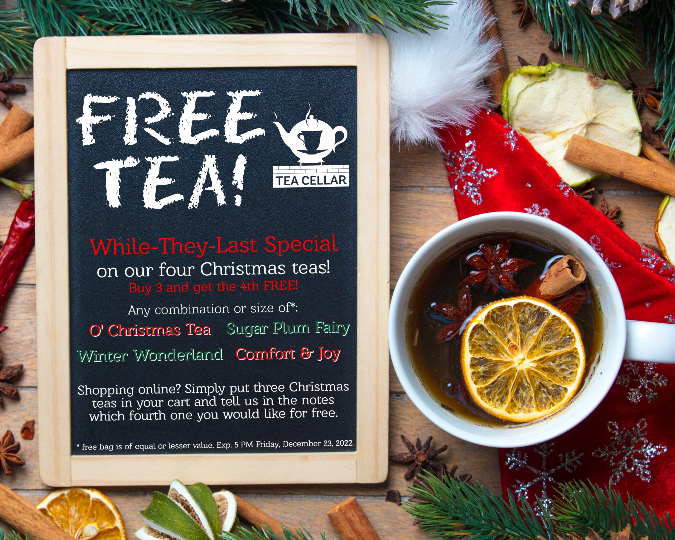 Tea Cellar – Social Media Post