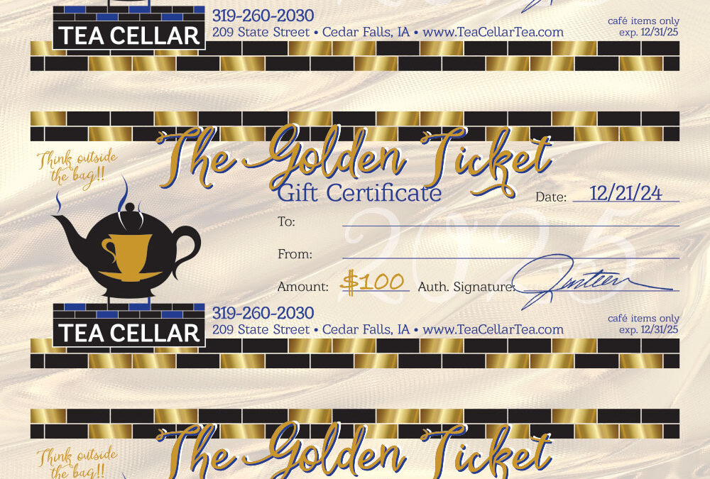 Tea Cellar – Gift Certificates