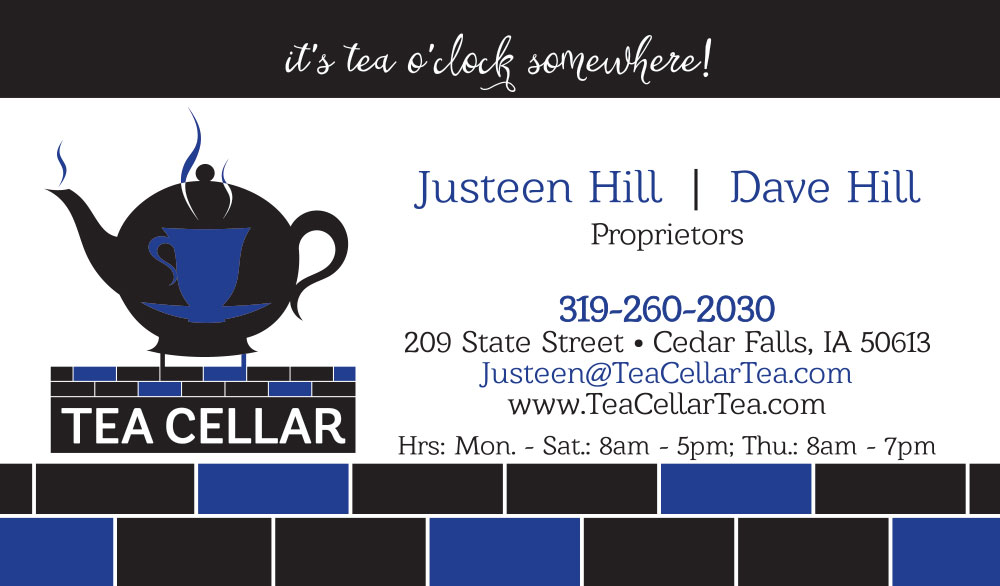 Tea Cellar – Business Card