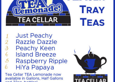 Tea Cellar – Point of Purchase Sign