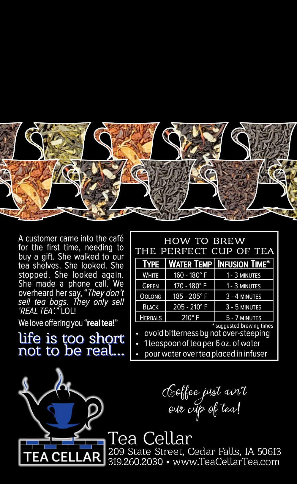 Tea Cellar – Packaging