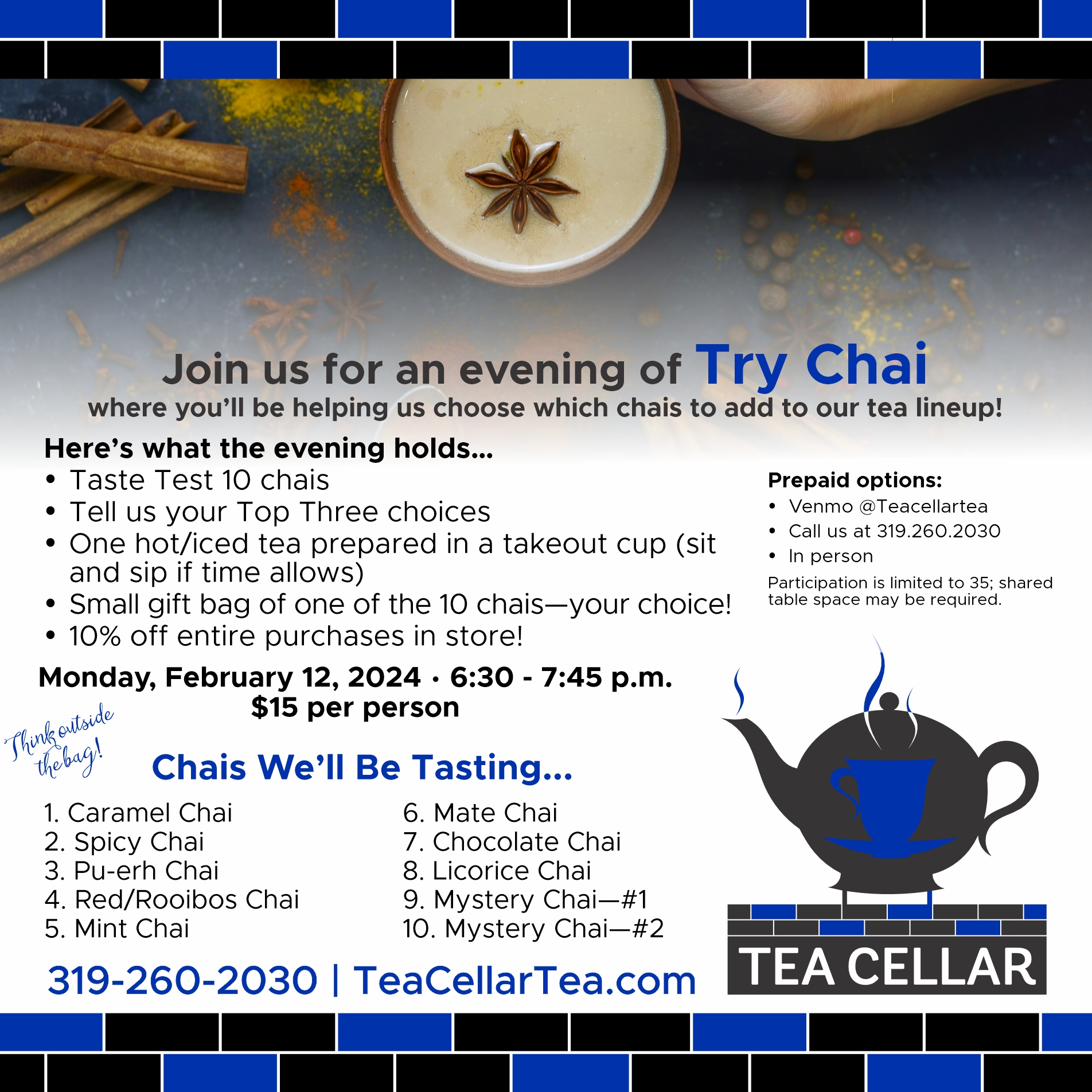 Tea Cellar – Social Media Post