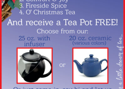 Tea Cellar – Point of Purchase Sign