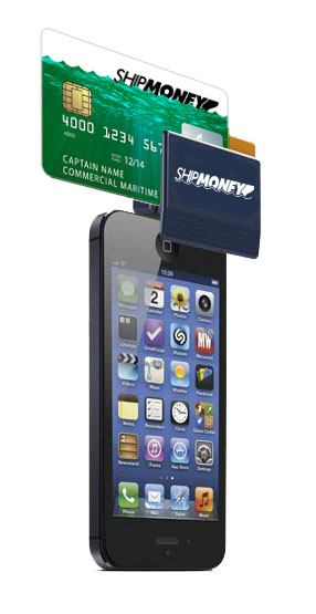 ShipMoney – Card Reader Mockup