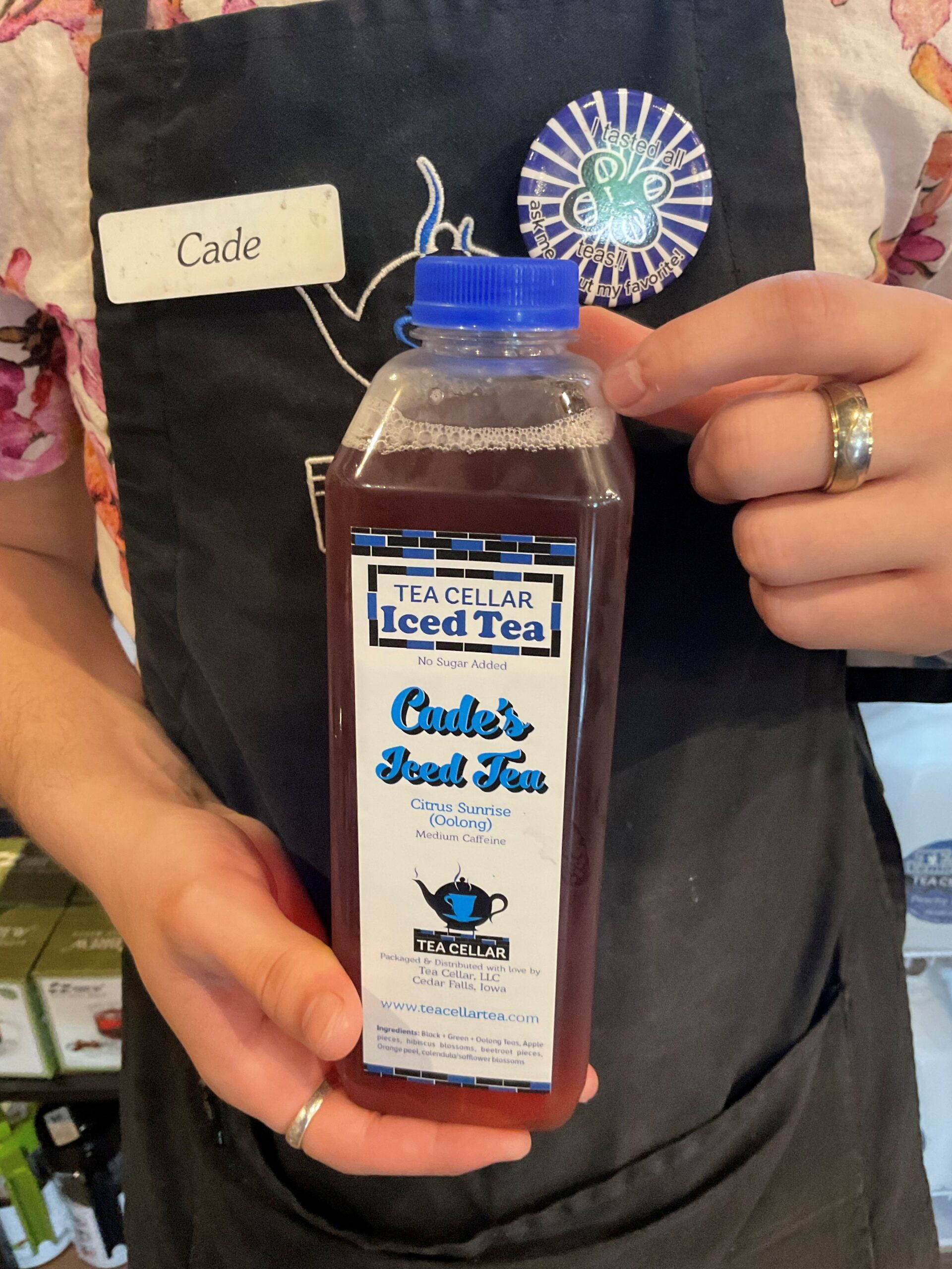 Tea Cellar – Point of Purchase Sign