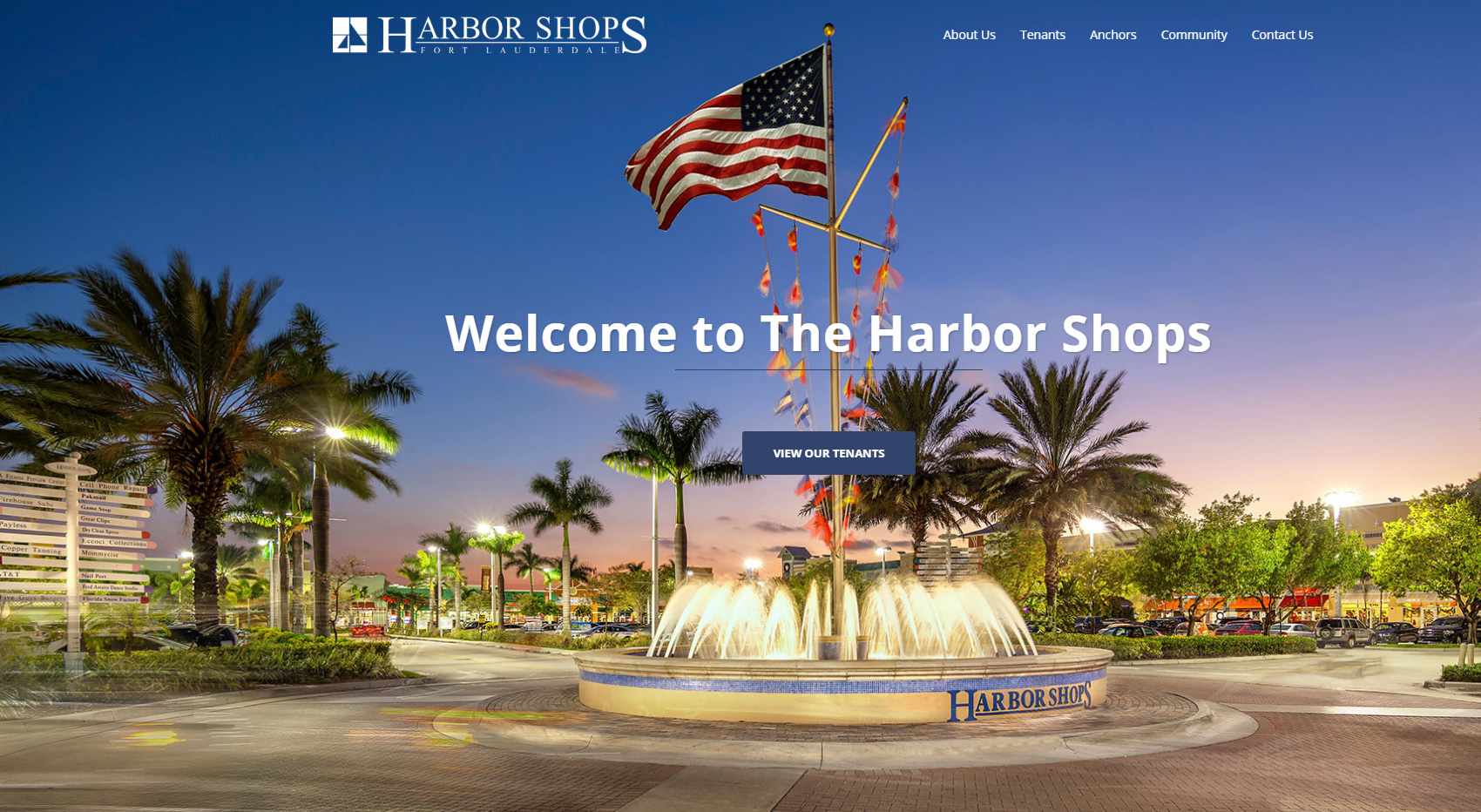 The Harbor Shops – Website