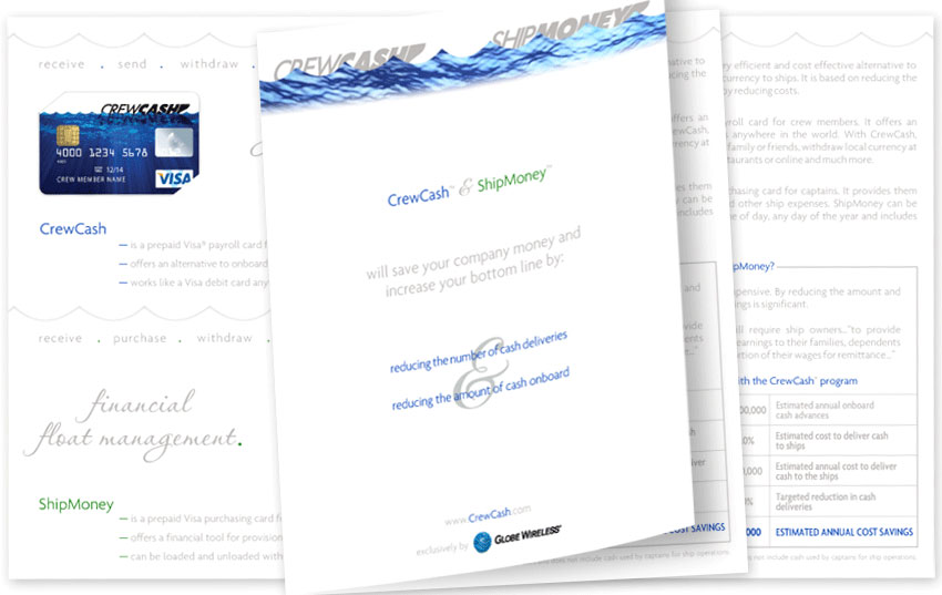 ShipMoney – Bifold Brochure
