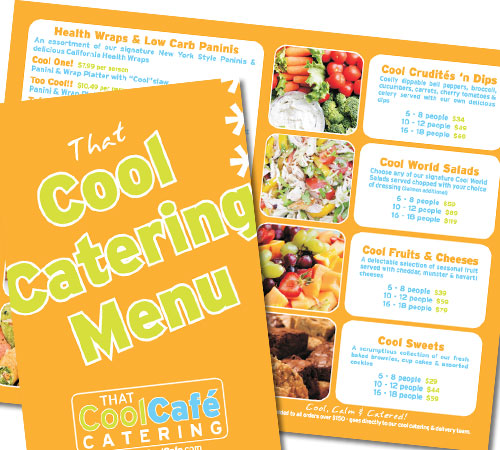 Cool Yogurt – Catering Menu