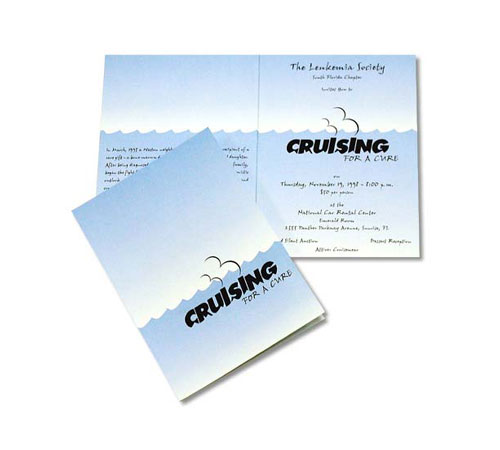 Leukemia Soceity – Cruising for a Cure Invitation