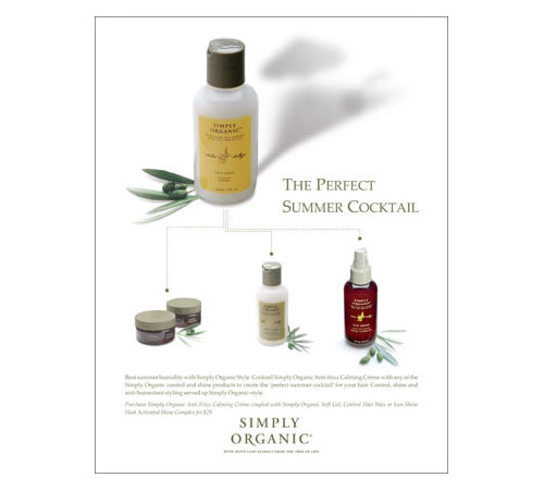 Simply Organic – Cocktail Promotion