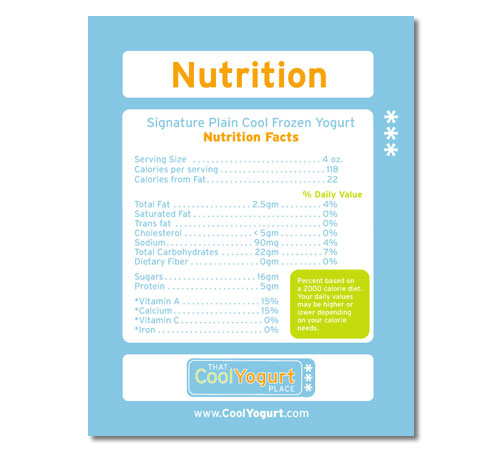 Cool Yogurt – Point of Purchase