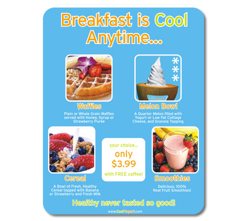 Cool Yogurt – Point of Purchase