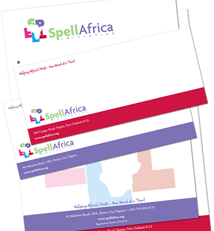 Spell Africa – Stationery