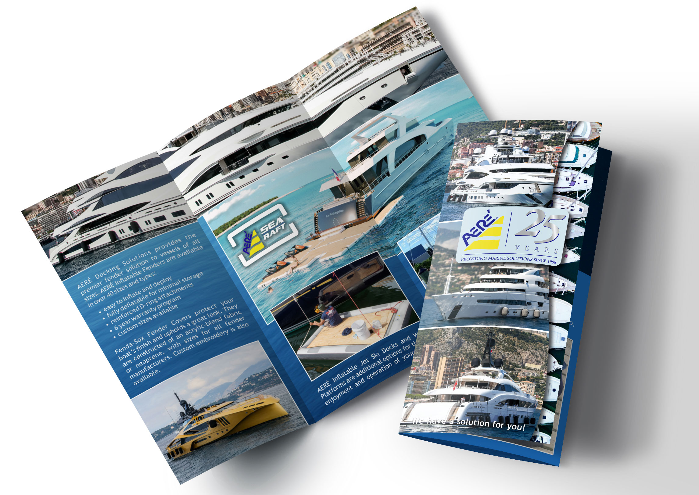 AERÉ Marine – TriFold Brochure