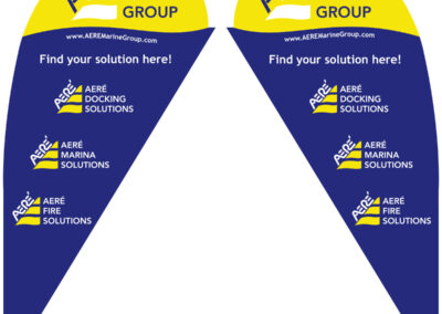 AERÉ Marine – Teardrop Banners