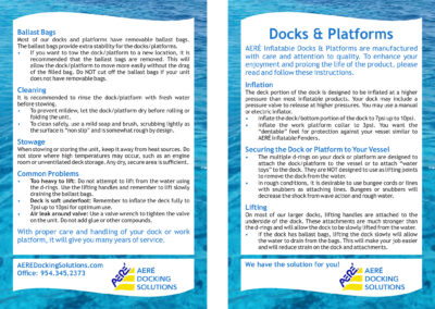 AERÉ Marine – Instructions Mailer