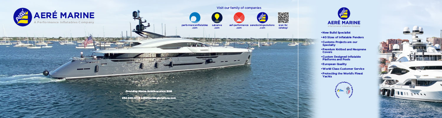 AERÉ Marine – Trade Show Backdrop