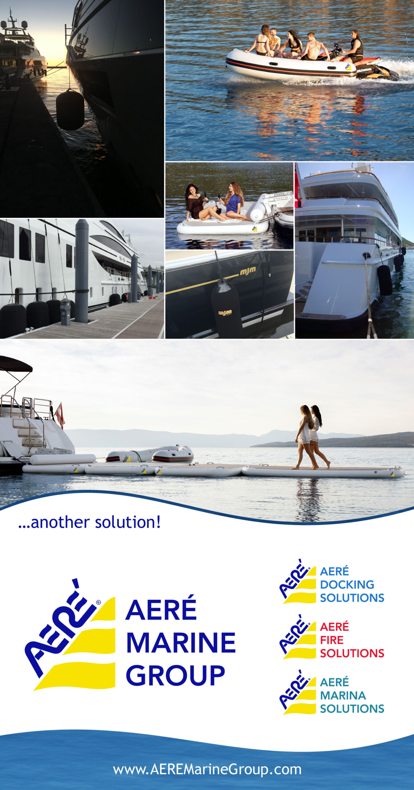 AERÉ Marine – Trade Show Backdrop