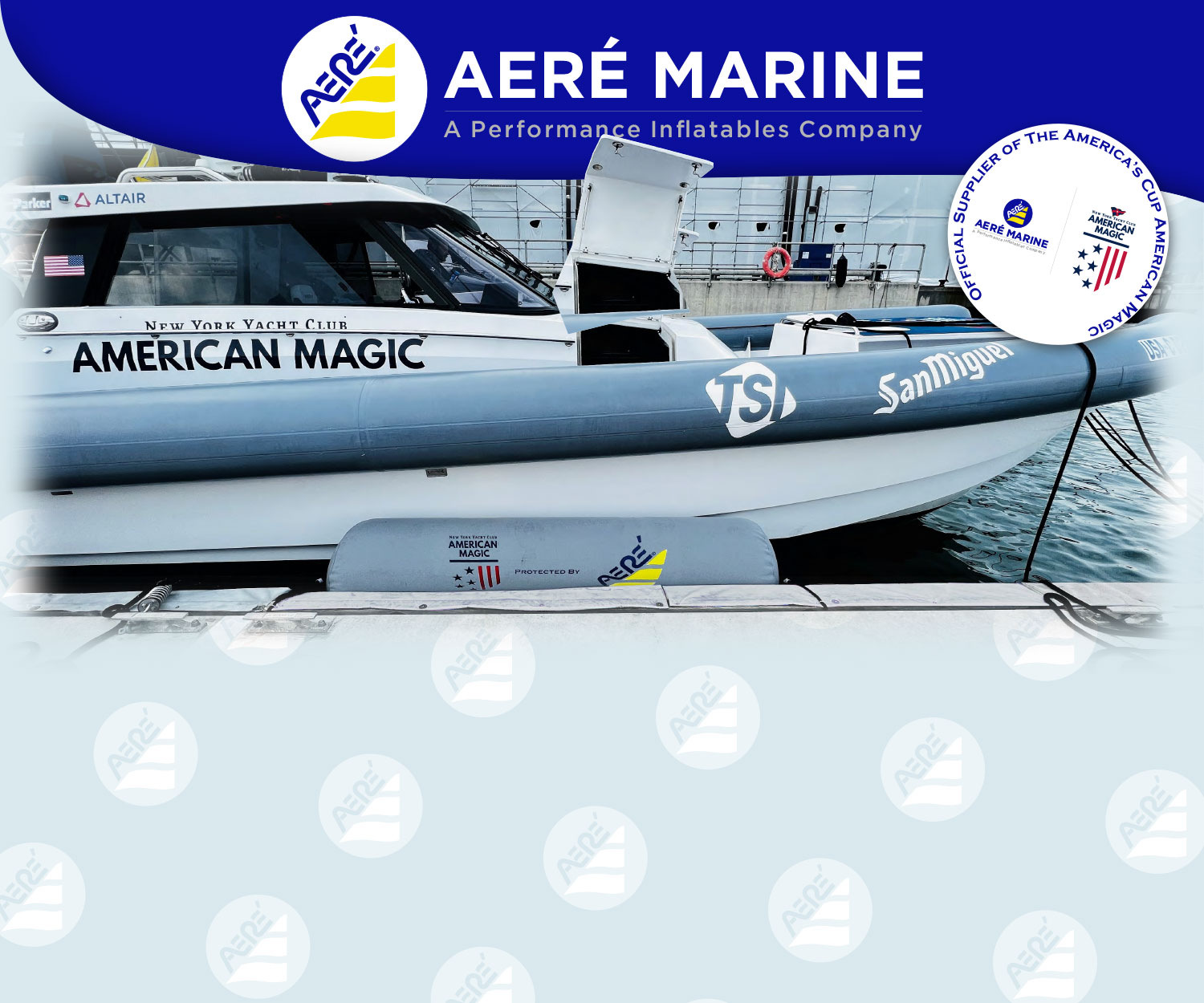 AERÉ Marine – Trade Show Backdrop