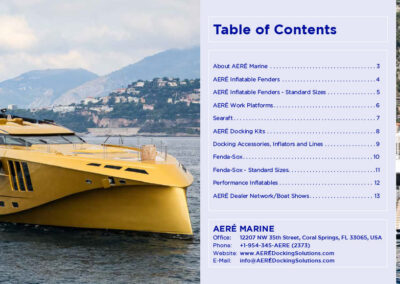 AERÉ Marine – Catalog Pages
