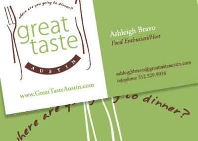 Great Taste Austin – Business Cards